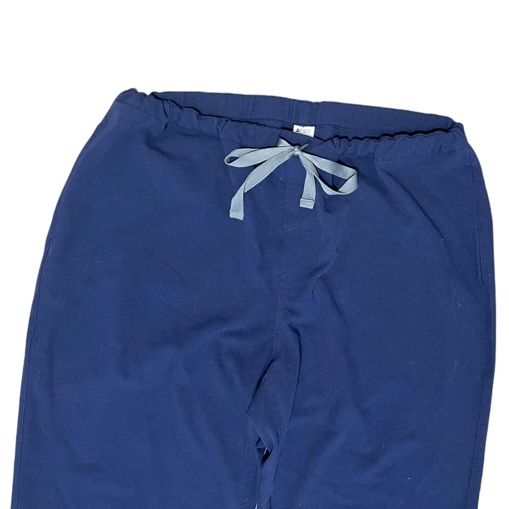 Figs‎ Technical Collection Pisco Pants Men's Large Navy Blue Scrub Drawstring